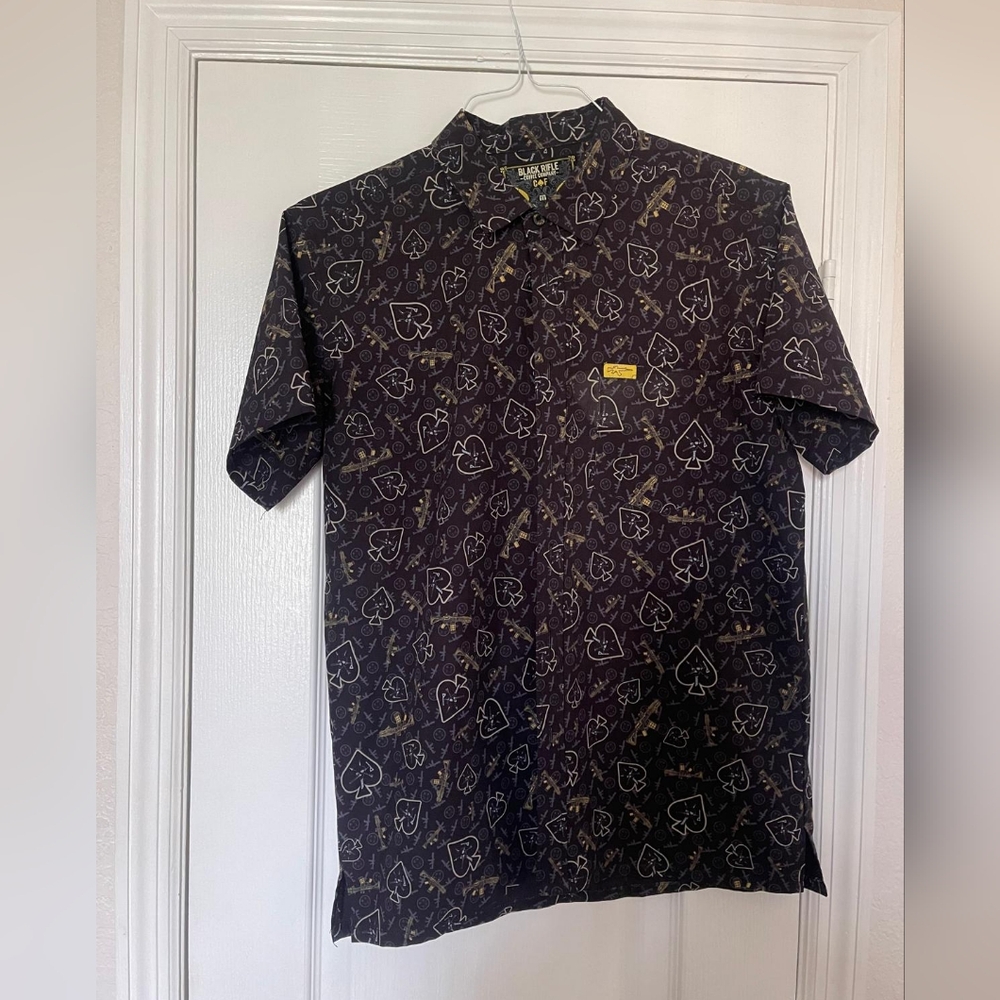 Black Rifle Coffee Men's Button Down Size Medium